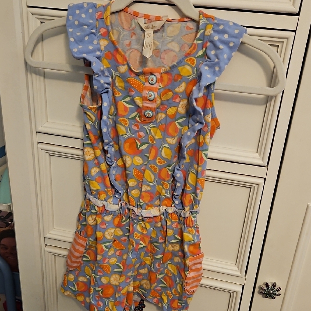 Matilda Jane Colorful Fruit Print Romper